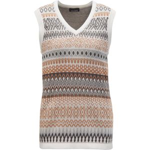 Goldner Trui  beige / bruin / grijs / wit