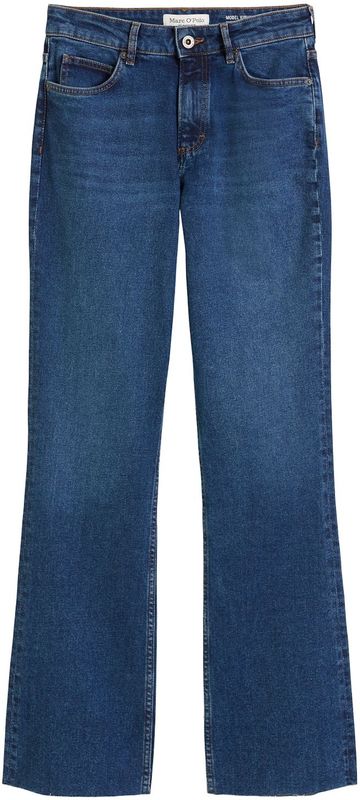 Marc O'Polo - Jeans - Donkerblauw - Flared - Mid Waist