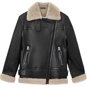 AllSaints Tussenjas 'SOLA'  beige / zwart