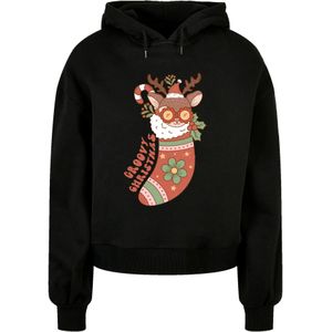 Sweatshirt 'Groovy Christmas Hippie Reindeer'