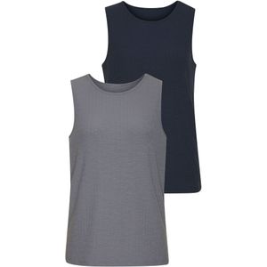 VIVANCE Top  navy / donkergrijs