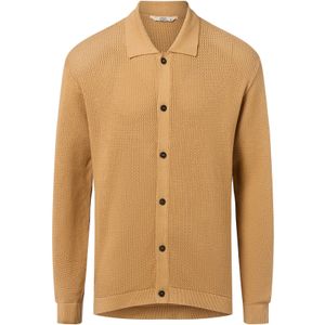 Redefined Rebel Gebreid vest  camel