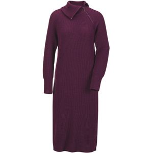 Goldner Gebreide jurk  bessen