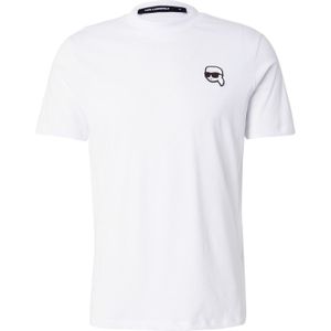 Karl Lagerfeld Shirt  ecru / zwart / wit