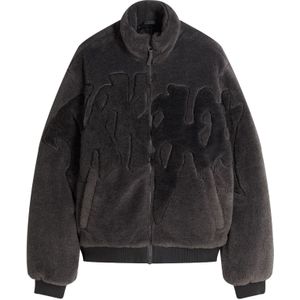 Bershka Tussenjas  antraciet / zwart