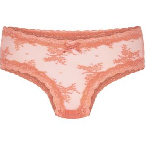 Hunkemöller - Brazilian V-shape Mesh - Roze - Dames Lingerie