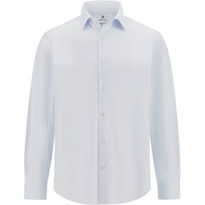 Boggi Milano Overhemd  lichtblauw / wit