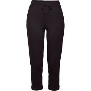 Lascana Caprilegging - Loungewear - Zwart - Katoen - Met Zijzakken