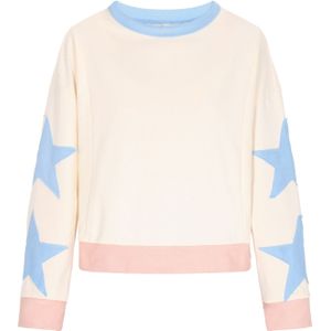 IZIA Sweatshirt  beige / blauw / pink