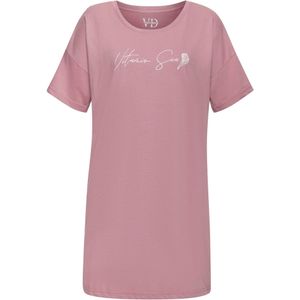 Vivance - Dreams - Nachthemd - Mauve - Met Mooie Frontprint