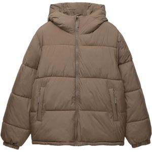 Pull&Bear Winterjas  brokaat