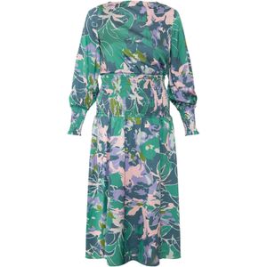 Chi Chi London Jurk  blauw / groen / pink