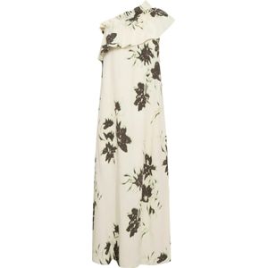 Levete Room Jurk 'LENORA'  crème / kaki