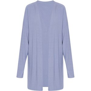 SANIKA Gebreid vest 'Comfy'  duifblauw