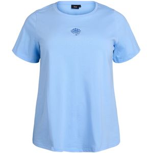 Zizzi Shirt 'Livia'  lichtblauw