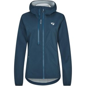 ZIENER Functionele jas 'NARELA'  blauw / zilver / wit