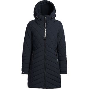 khujo Wintermantel  blauw / donkerblauw