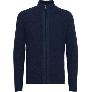 !Solid Gebreid vest 'Kotcha'  donkerblauw