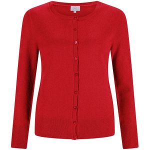 CASH-MERE.CH Gebreid vest  rood