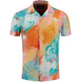 Key Largo - Overhemd - Turquoise - Caracas - Regular Fit