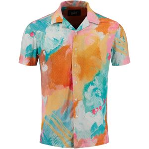 Key Largo - Overhemd - Turquoise - Caracas - Regular Fit