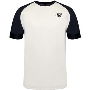 SikSilk Shirt 'Tech'  zwart / wit