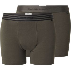 MADS NORGAARD COPENHAGEN Boxershorts 'Mads Nørgaard x JBS of Denmark'  kaki / zwart