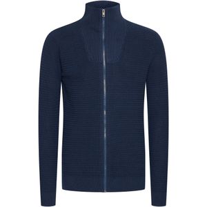 !Solid Gebreid vest ' SDRECONE '  blauw