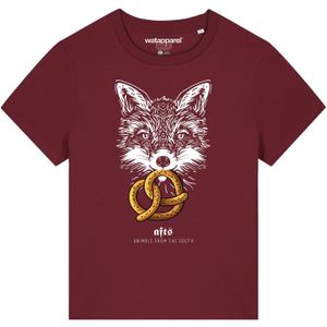 Watapparel Shirt 'Fuchs'  rood / bordeaux