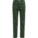 Salsa - Secret Chino - Groene Spijkerbroek - Cropped Slim Pijp - Medium Taille