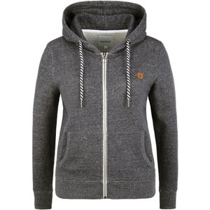 Oxmo Sweatvest 'Celia'  blauw / bruin