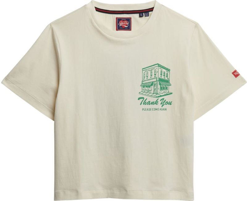 Superdry Shirt 'Roadside Trade'  wolwit