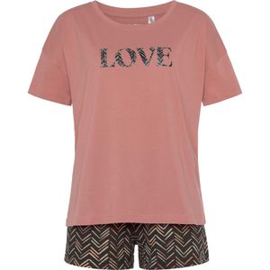 Vivance - Dreams Shortama - Pyjama - Abrikoos - 2-delig