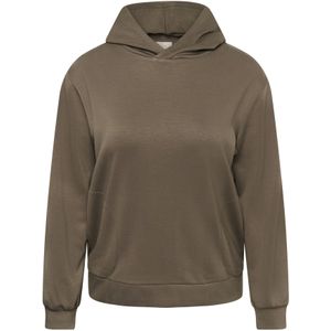 KAFFE CURVE Sweatshirt 'KCannita'  bruin
