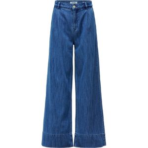 Salsa - 21010305 - Spijkerbroek - Blauw - Palazzo