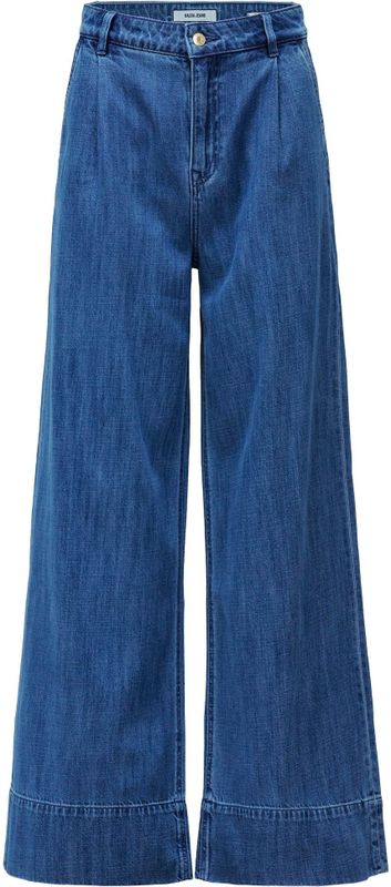 Salsa - 21010305 - Spijkerbroek - Blauw - Palazzo