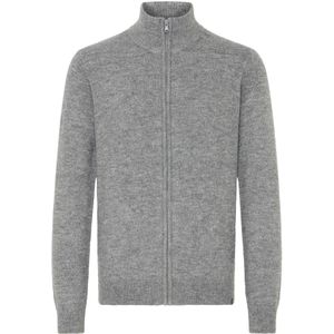 INDICODE JEANS Gebreid vest ' IDBercell '  grijs
