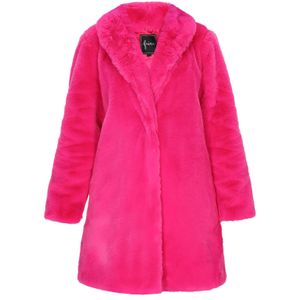 faina Wintermantel 'Fashion Look'  donkerroze