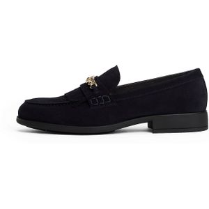 TOMMY HILFIGER - Instappers - Nachtblauw - Leer - Suède