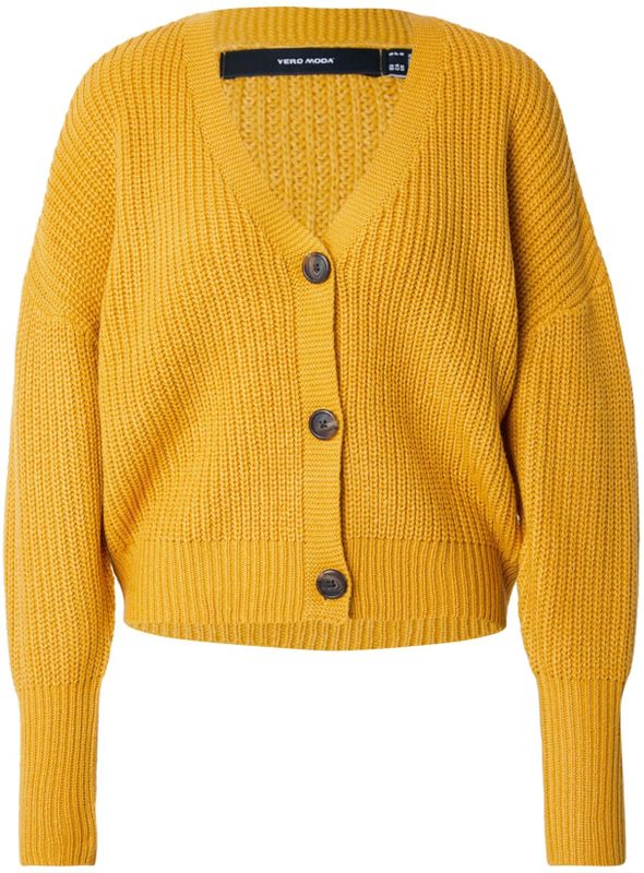 Vmlea - Gebreid Vest - V-Hals - Lange Mouwen - Regular Fit