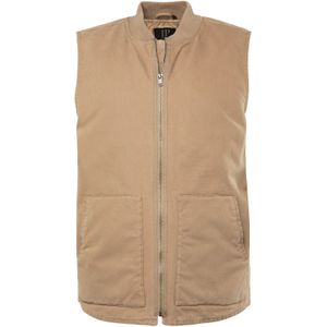 JP1880 Bodywarmer  donkerbeige