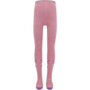 EWERS Panty's 'Einhorn'  beige / goud / fuchsia / rosa