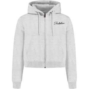 Smilodox Sweatshirt 'Enara'  grijs gemêleerd