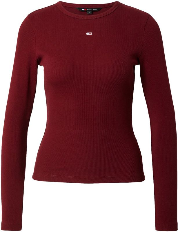 Tommy Jeans - Basic T-shirt - Langsleeve - Wit - Katoen