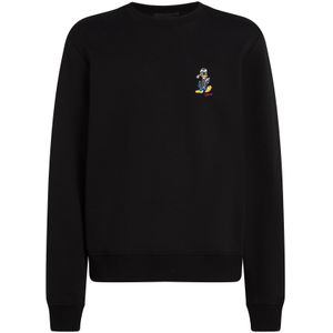 Karl Lagerfeld Sweatshirt 'Disney x Karl Lagerfeld'  hemelsblauw / geel / zwart / wit