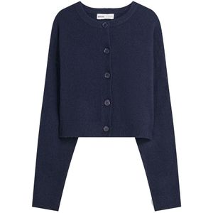 Bershka Gebreid vest  navy