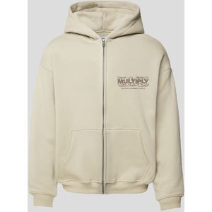 Multiply Apparel Sweatvest 'Ornament'  beige