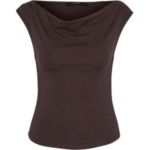 Vero Moda Petite Shirt  chocoladebruin