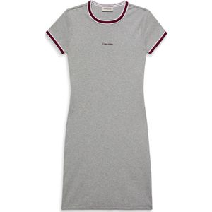 Calvin Klein - Skaterjurk - History Grey Heather - Katoen Rib