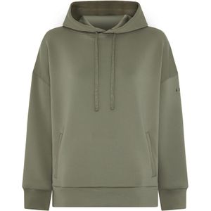 Born - Isolde - Sweatshirt - Olijfgroen - Capuchon met Trekkoord